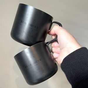 Starbucks camping mugs